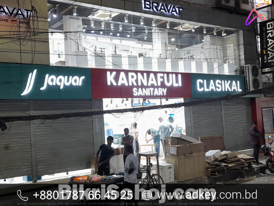 LED Sign & Acrylic Letter Shop Sign in Bangladesh